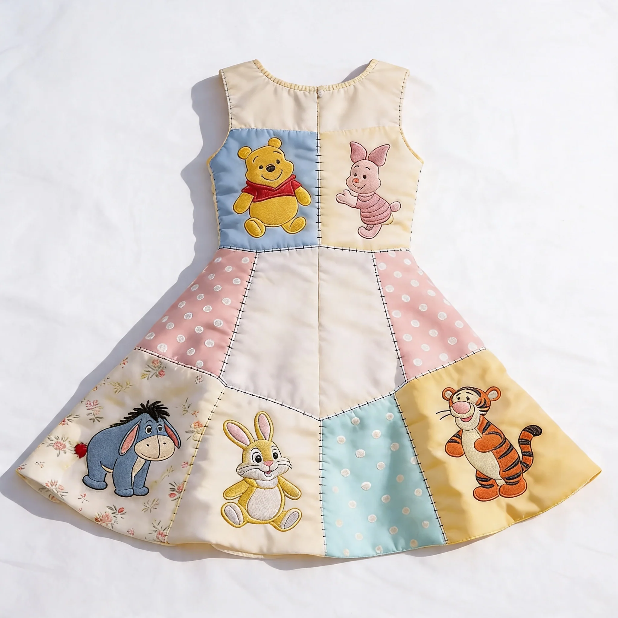 DSNY Honey Bear Celebrate 100 Years Of Friendship - Personalized Skater Dress - Anniversary Gift For Movie Fans NL122 - Image 5