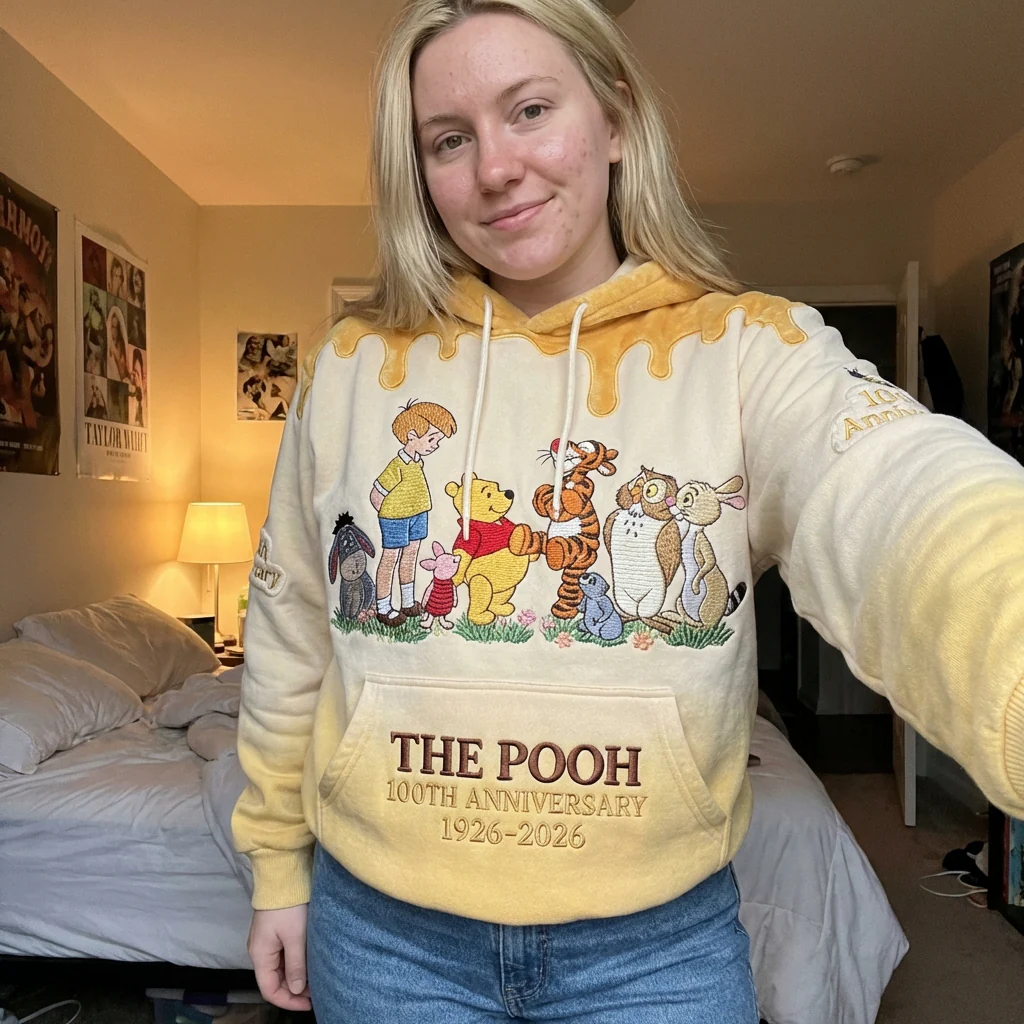 DSNY Honey Bear Celebrate 100 Years Of Magic Friendship - Personalized All Over Shirt - Anniversary Gift For Movie Fans NL122 - Image 3