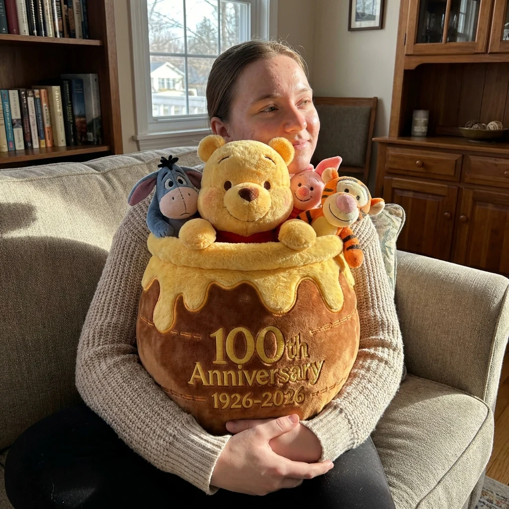 DSNY Honey Bear Celebrate 100th Anniversary - Personalized Custom Shaped Pillow - Gift For Movie Fans NL122 - Image 5