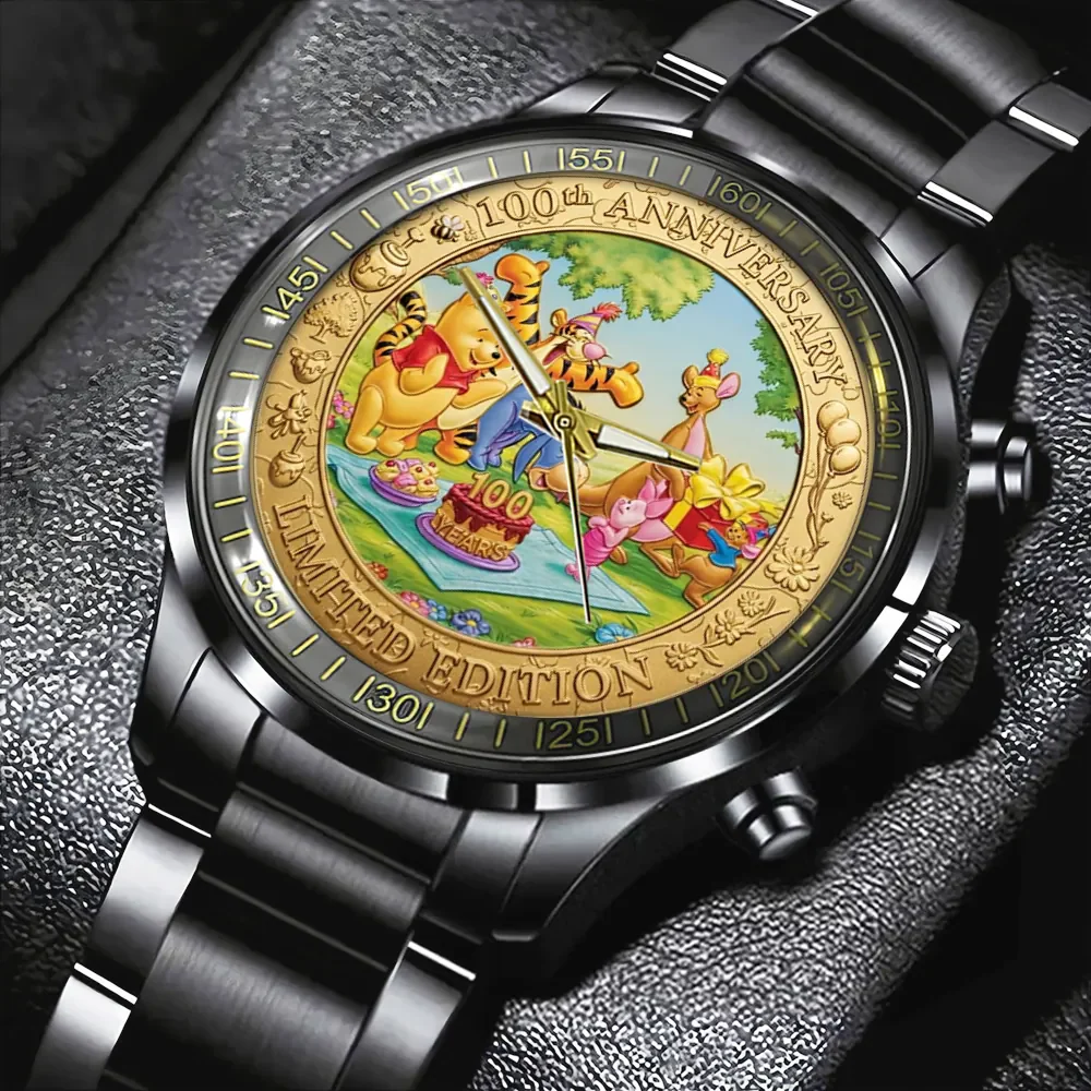 DSNY Honey Bear Celebrate Our 100th Anniversary Of Friendship - Personalized Hand Watch - Gift For Movie Fans