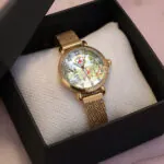DSNY Honey Bear Celebrate Our 100th Anniversary - Personalized Woman Hand Watch  - Gift For Movie Fans HH01 - Image 3