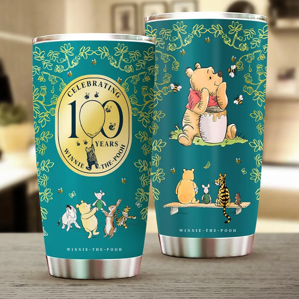 DSNY Honey Bear Celebrating 100 Years - Personalized Tumbler - Anniversary Gift For Movie Fans HH01