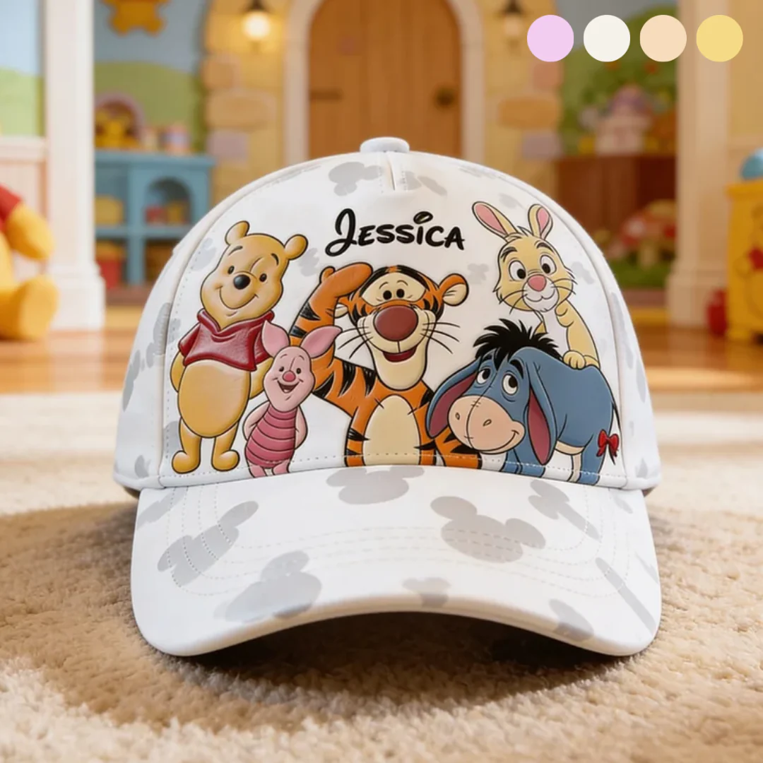 DSNY Honey Bear Friends - Personalized Classic Cap - Gift For Movie Fans NL122