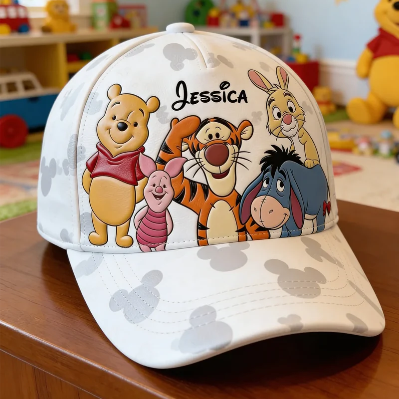 DSNY Honey Bear Friends - Personalized Classic Cap - Gift For Movie Fans NL122 - Image 2