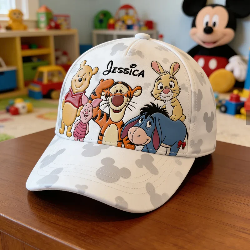 DSNY Honey Bear Friends - Personalized Classic Cap - Gift For Movie Fans NL122 - Image 7