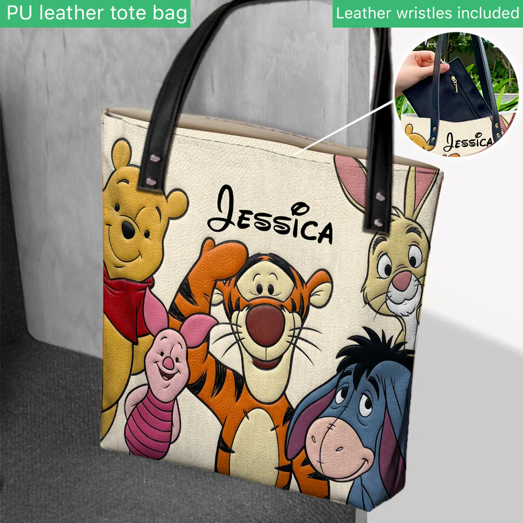 DSNY Honey Bear Friends - Personalized Tote Bag - Gift For Movie Fans NL122 - Image 2