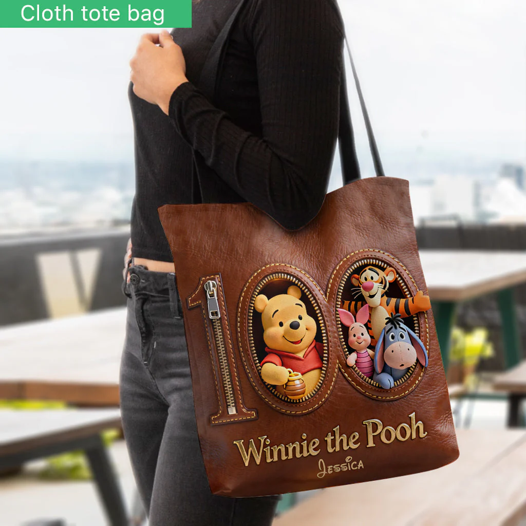 DSNY Honey Bear Our 100th Anniversary - Personalized Tote Bag - Gift For Movie Fans NL122 - Image 3