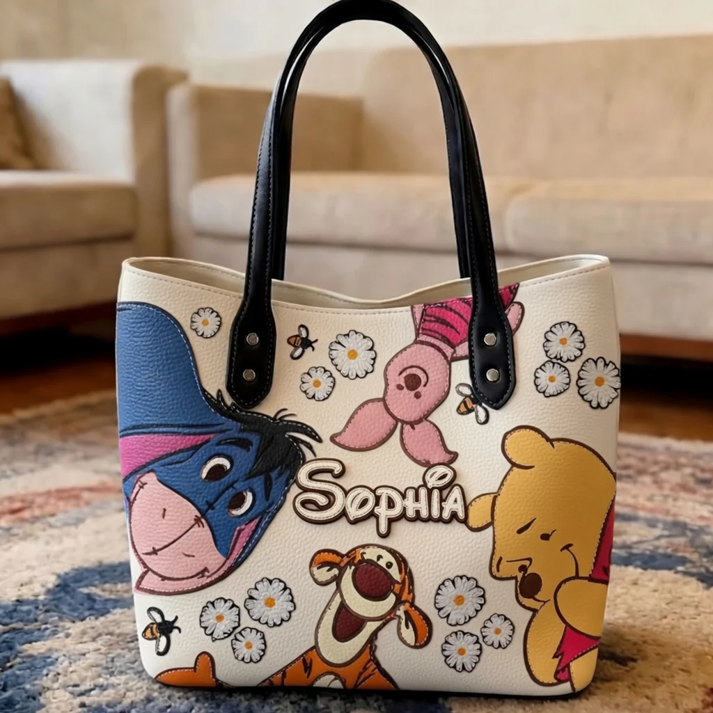 DSNY Honey Bear With Friends - Celebrate 100th Anniversary - Personalized Tote Bag - Gift For Fan Movies HH01