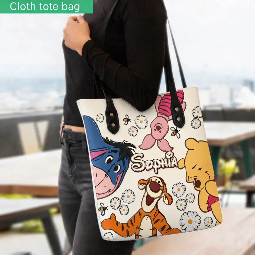 DSNY Honey Bear With Friends - Celebrate 100th Anniversary - Personalized Tote Bag - Gift For Fan Movies HH01 - Image 2