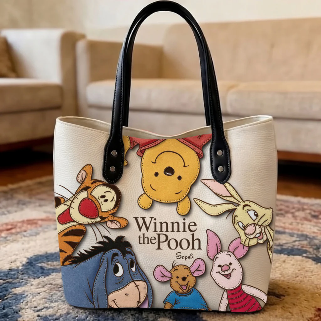 DSNY Honey Bear With Friends - Celebrate 100th Anniversary - Personalized Tote Bag - Gift For Fan Movies HH01 - Image 2