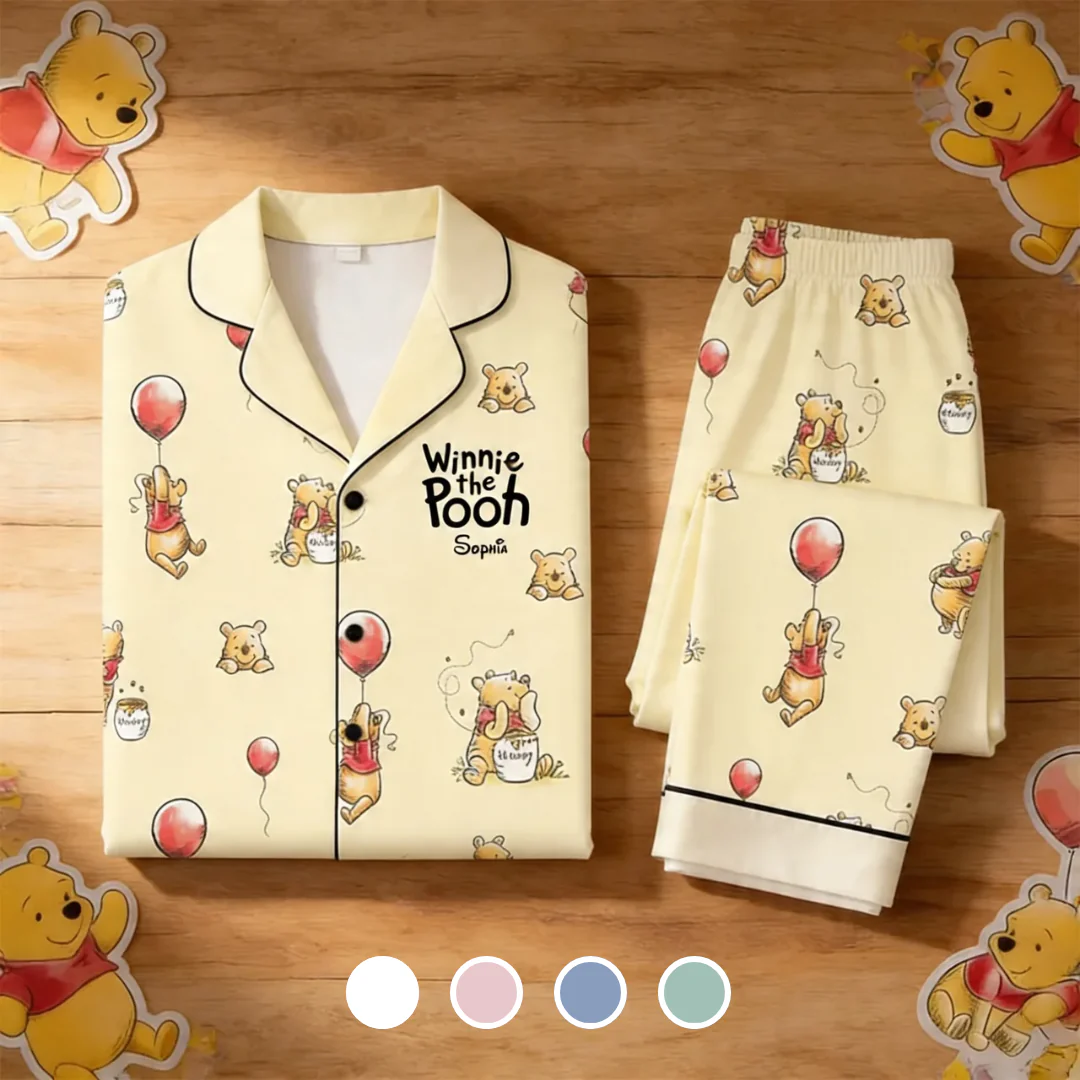 DSNY Just A Girl Who Loves Honey Bear - Celebrate 100th Anniversary - Personalized Pajama - Gift For Movie Fans HH01
