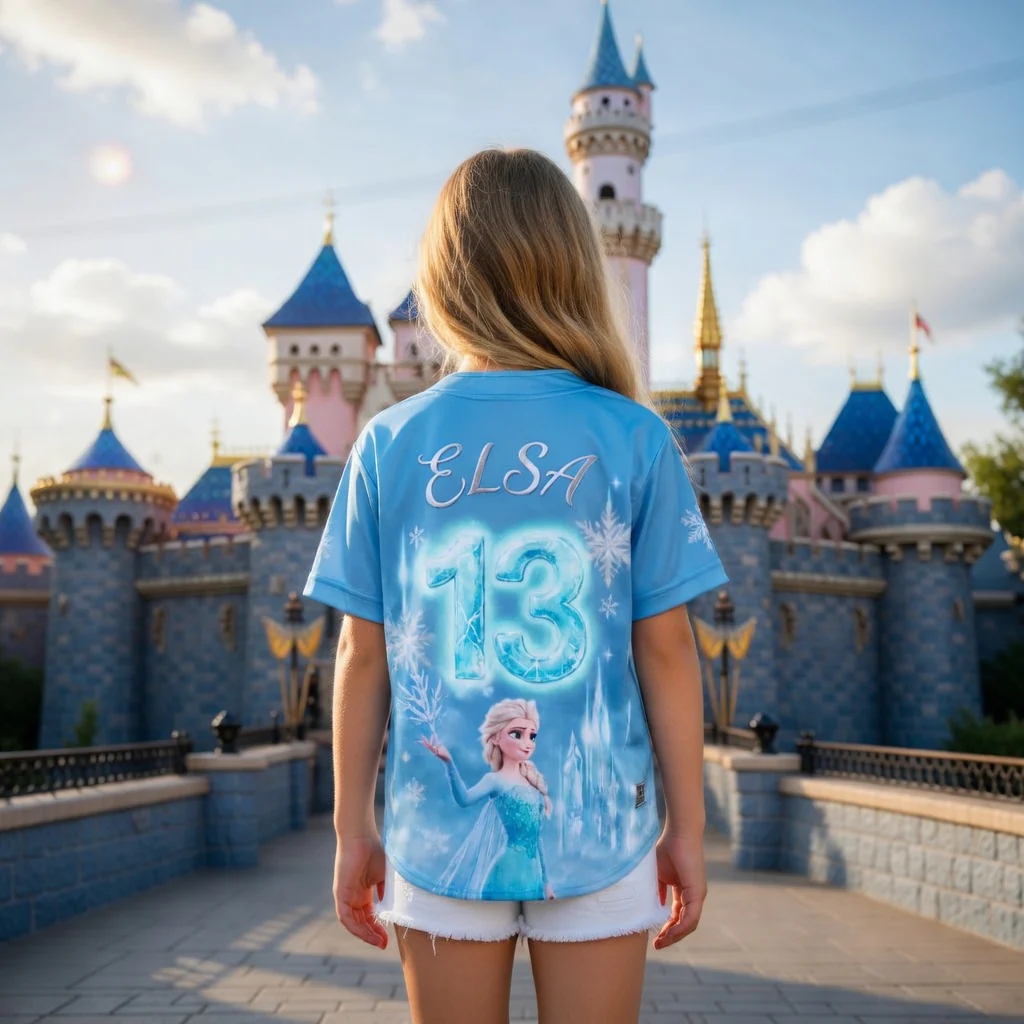 DSNY Just Love Princess - Personalized Baseball Jersey For Adult, Kid, Toddler - Gift For Movie Fans HH01 - Image 7
