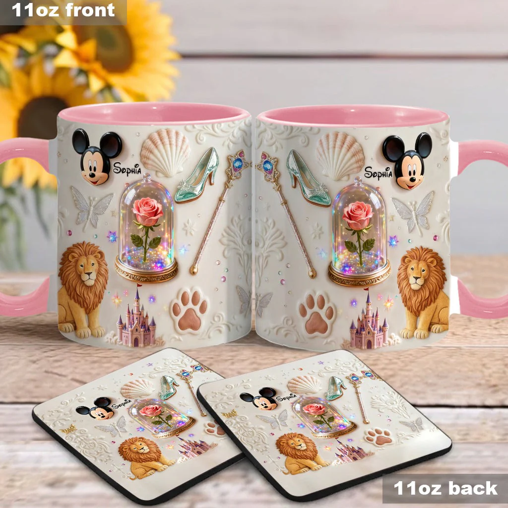 DSNY Magic Mouse Moments - Personalized Accent Mug - Gift For Movie Fans NL122 - Image 5