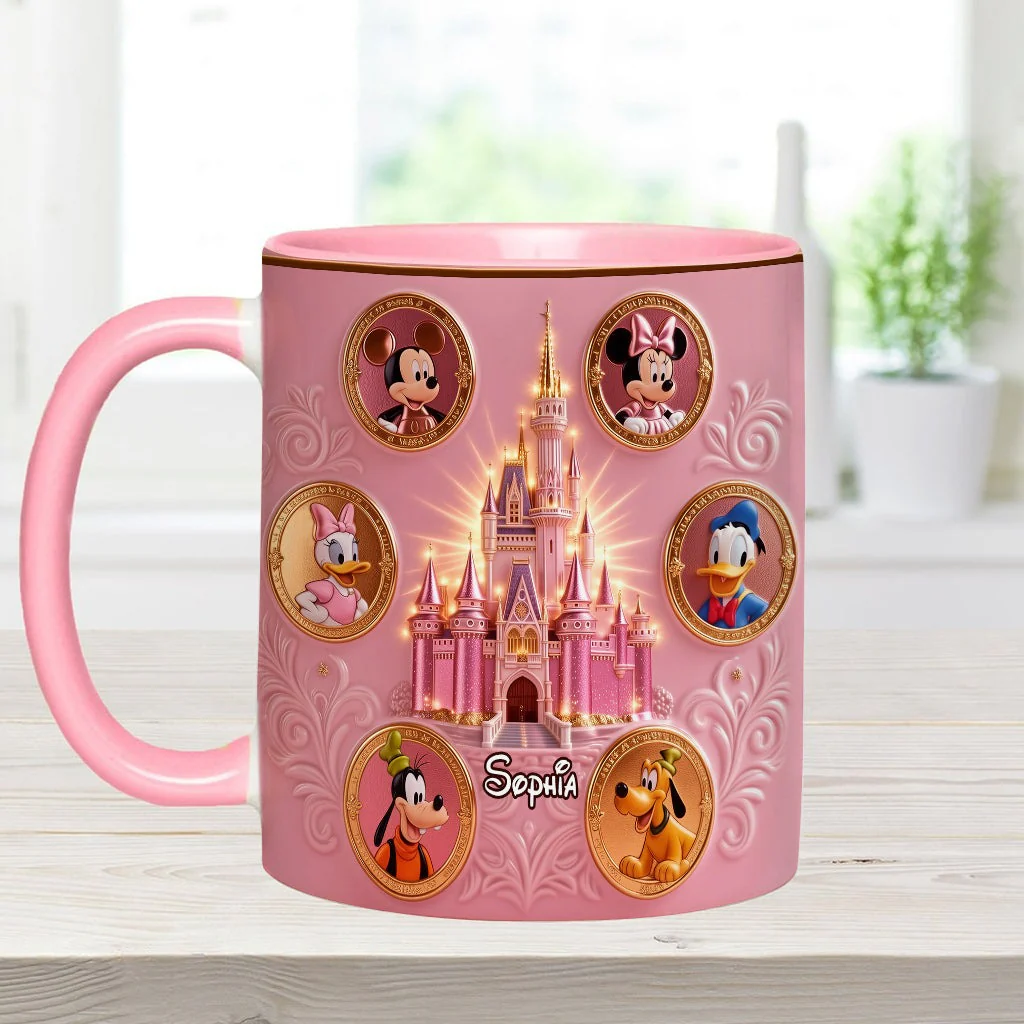 DSNY Magical Castle - Personalized Accent Mug - Gift For Movie Fans NL122 - Image 2