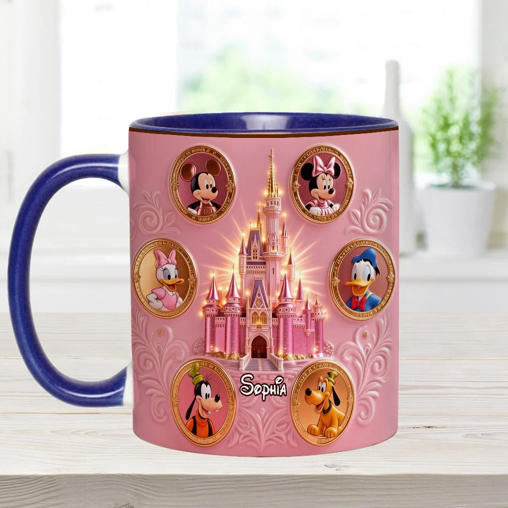 DSNY Magical Castle - Personalized Accent Mug - Gift For Movie Fans NL122 - Image 3
