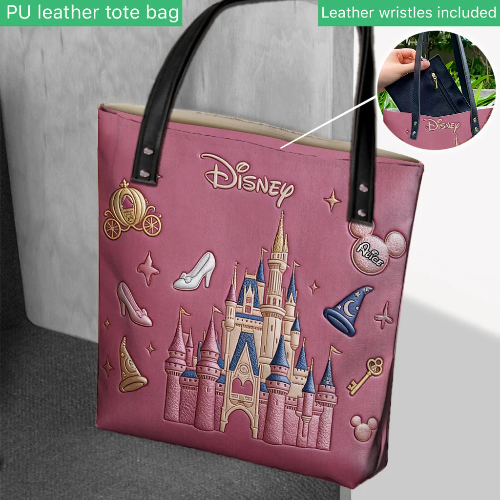 DSNY Magical Castle - Personalized Tote Bag - Gift For Her - Image 3