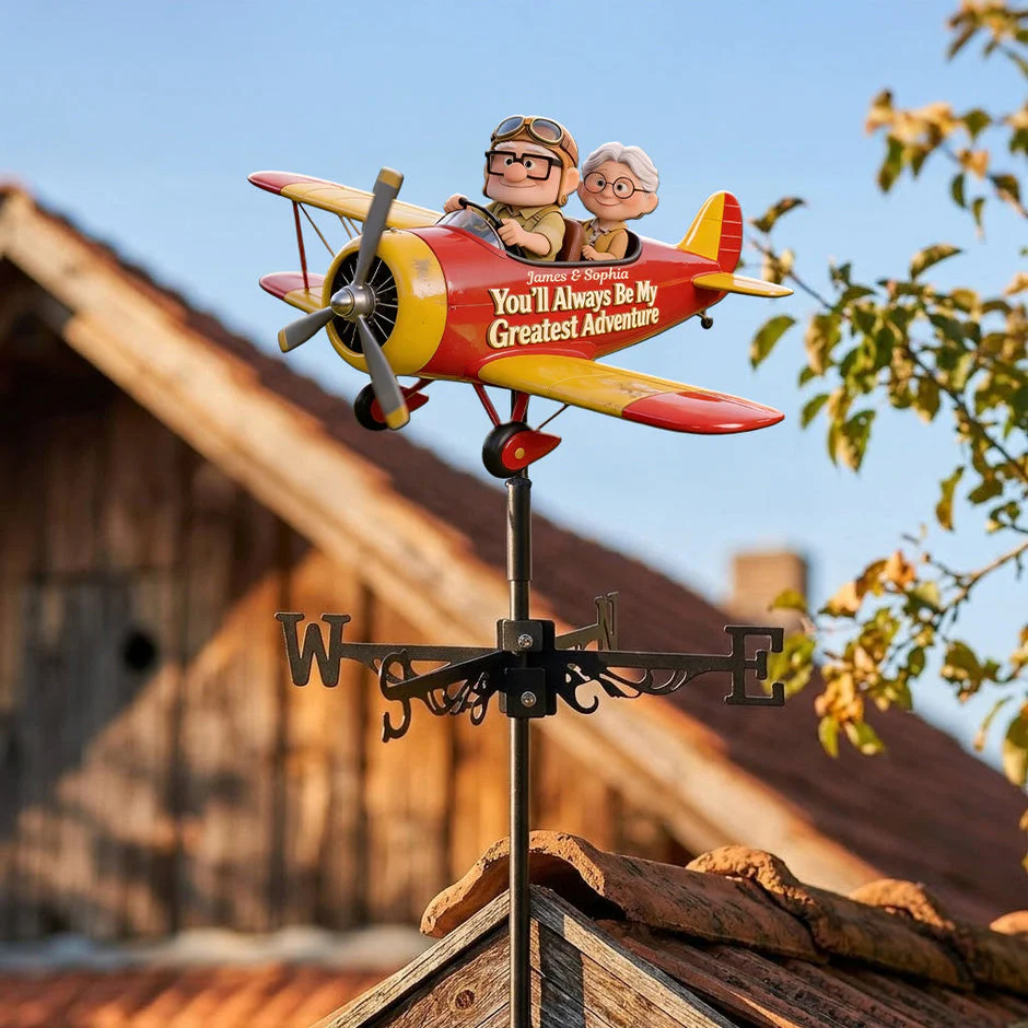 DSNY My Greatest Adventure - Personalized Weather Vane - Gift For Family - Image 3