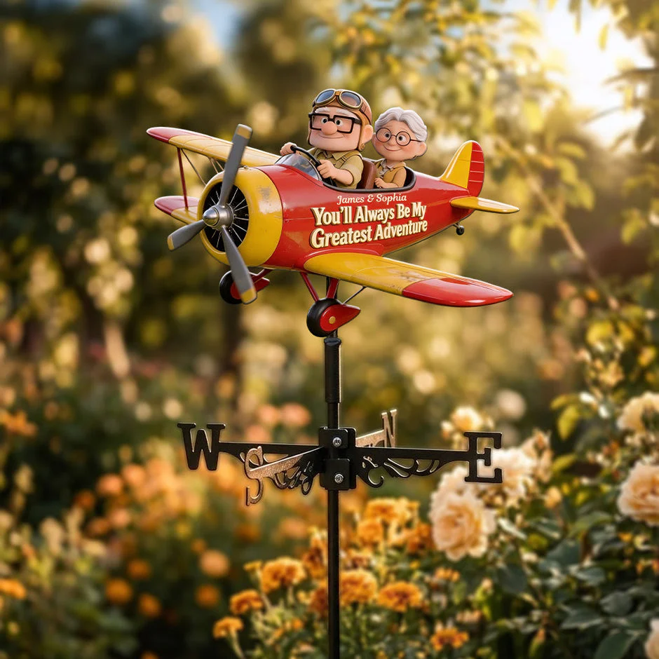 DSNY My Greatest Adventure - Personalized Weather Vane - Gift For Family - Image 4
