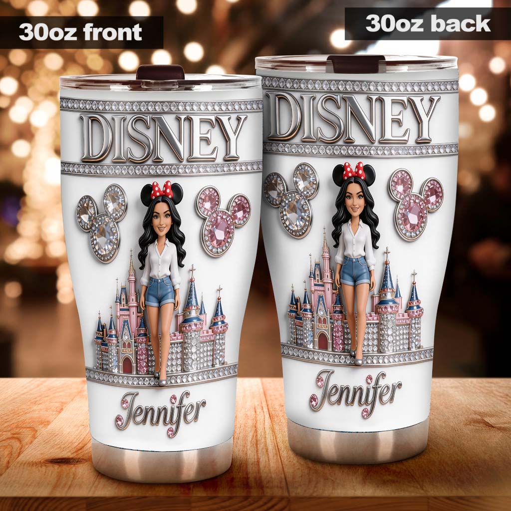 DSNY My Pricess - Personalized Custom Photo Tumbler - Gift For Her NL122 - Image 2