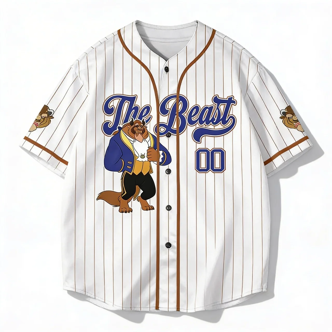 DSNY Tale As Old As Time - Personalized Baseball Jersey - Gift For Movie Fans, Couple HH01 - Image 6