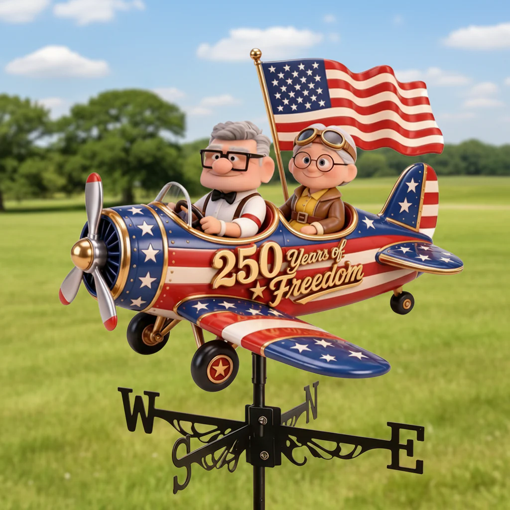DSNY You Are My Greatest Adventure - Personalized Weather Vane - Gift For Family, Patriots NL122 - Image 3