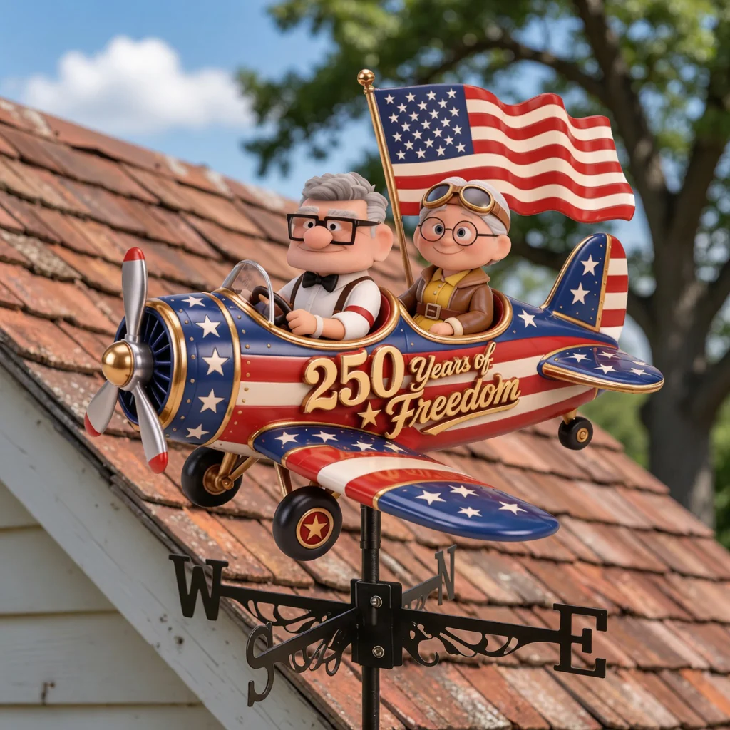 DSNY You Are My Greatest Adventure - Personalized Weather Vane - Gift For Family, Patriots NL122 - Image 4