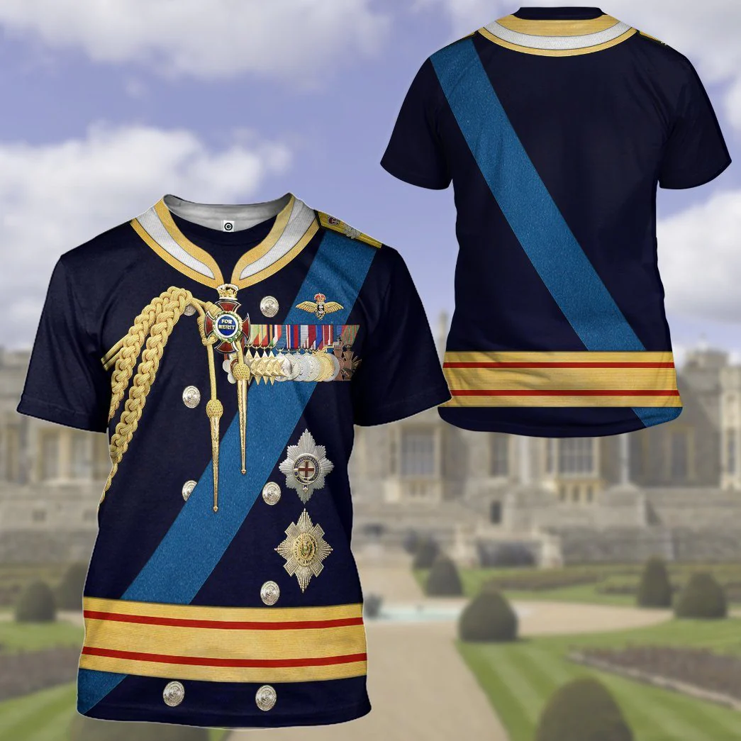 Duke Of Edinburgh Uniform T-Shirt 3D For Men & Women - Image 3