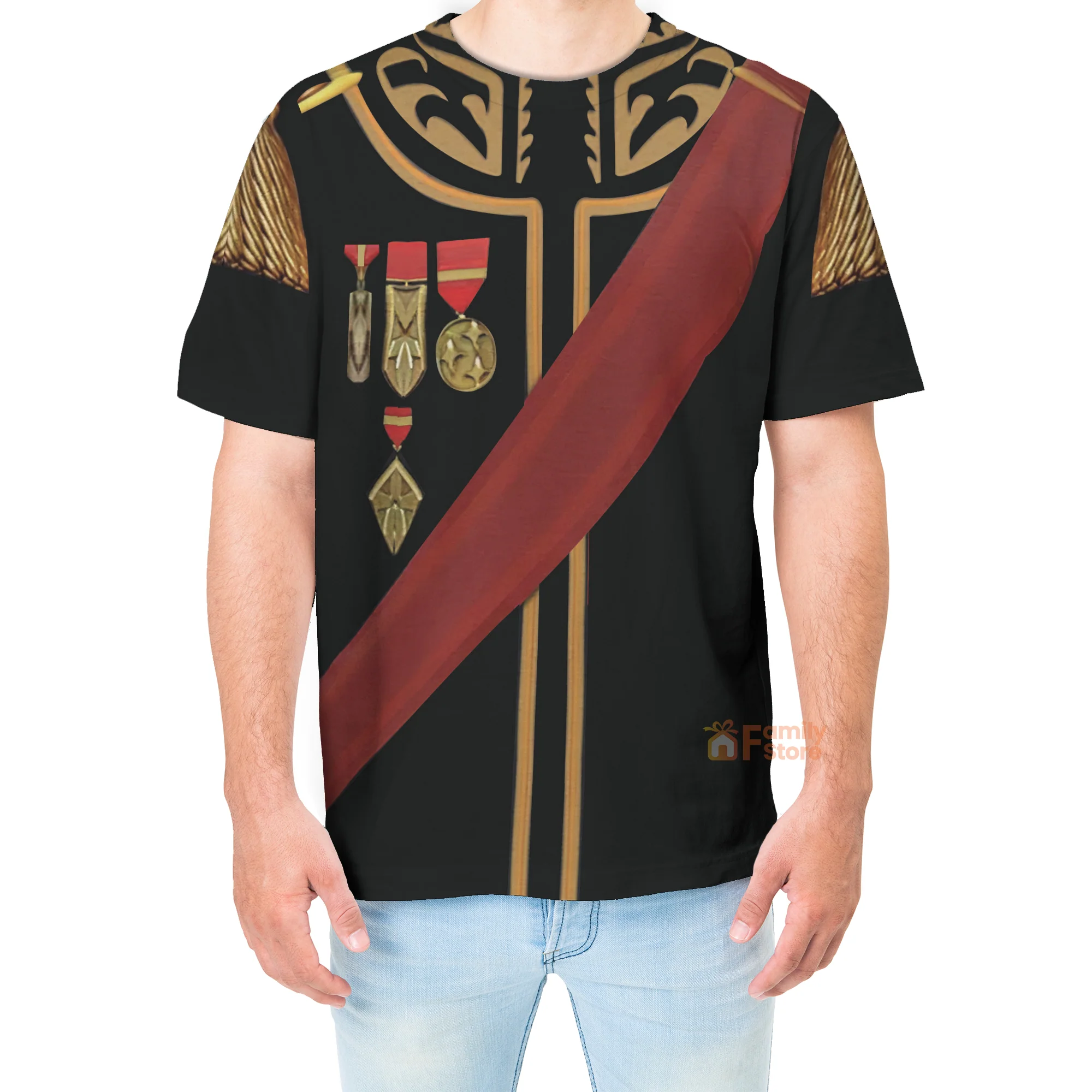 Duke Of Weselton, Frozen Costume T-shirt For Men - Image 4