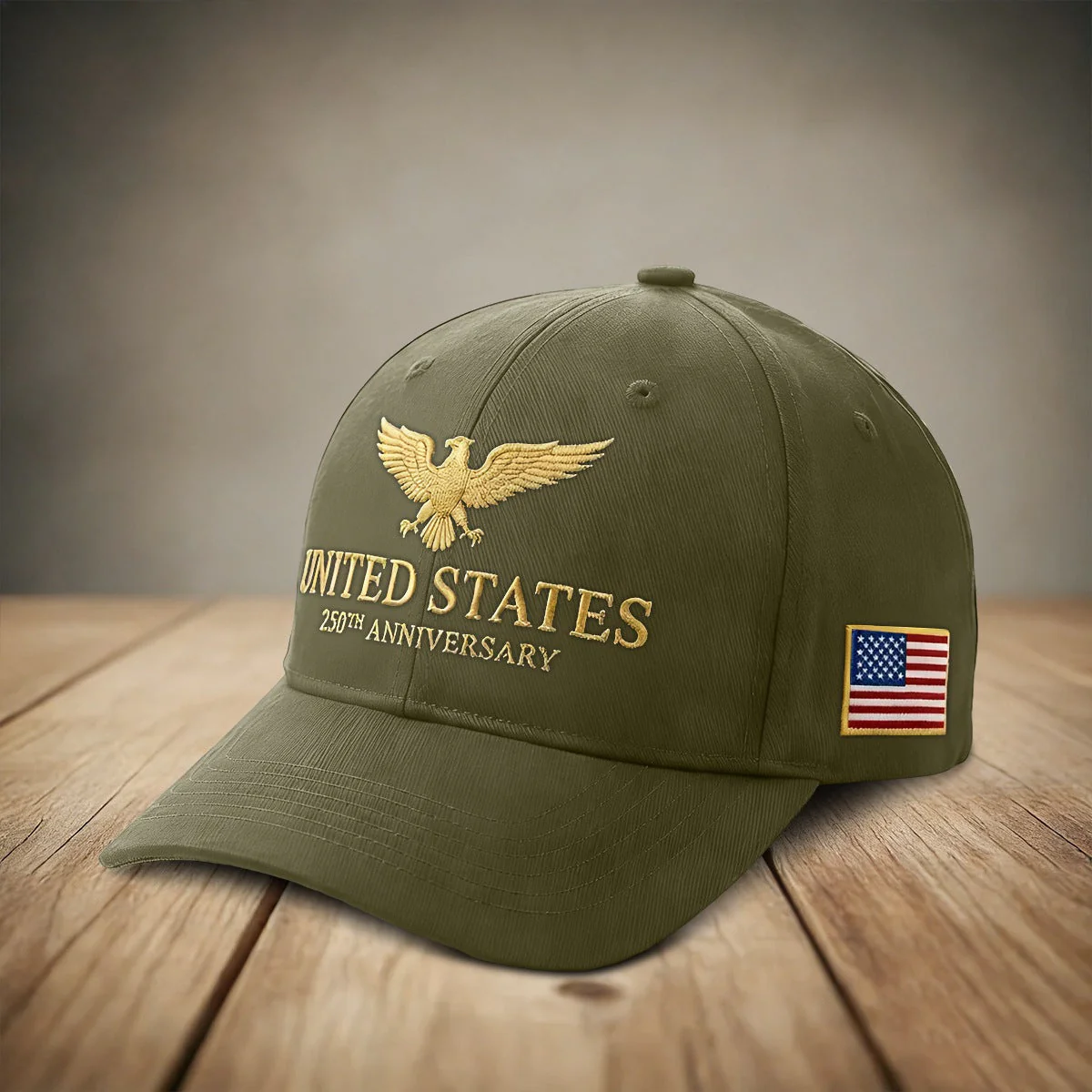 Eagle United States 250th Anniversary - Embroidered Cap - Gift For Patriotic | HN02 - Image 5