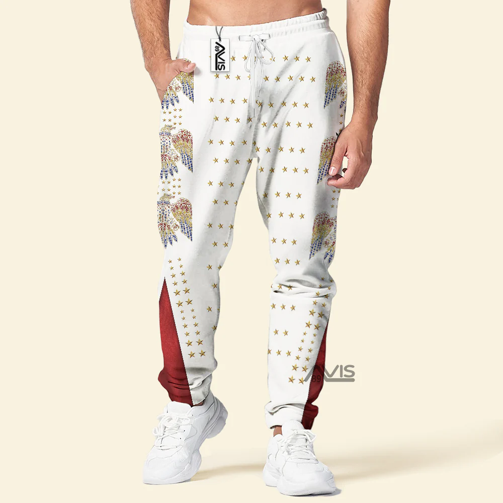 Elvis Aloha Costume - Hawaii Hoodie Sweatshirt T-Shirt Sweatpants CSELV005 - Image 4