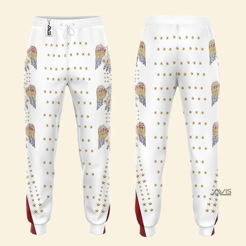 Elvis Aloha Costume - Hawaii Hoodie Sweatshirt T-Shirt Sweatpants CSELV005 - Image 5