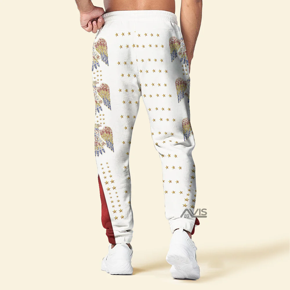 Elvis Aloha Costume - Hawaii Hoodie Sweatshirt T-Shirt Sweatpants CSELV005 - Image 6