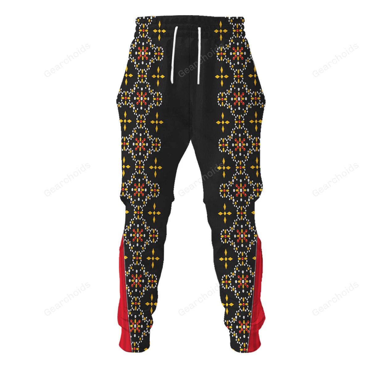 Elvis Black Conquistador Costume Black  - Costume Cosplay Hoodie Sweatshirt Sweatpants CSELV015 - Image 7