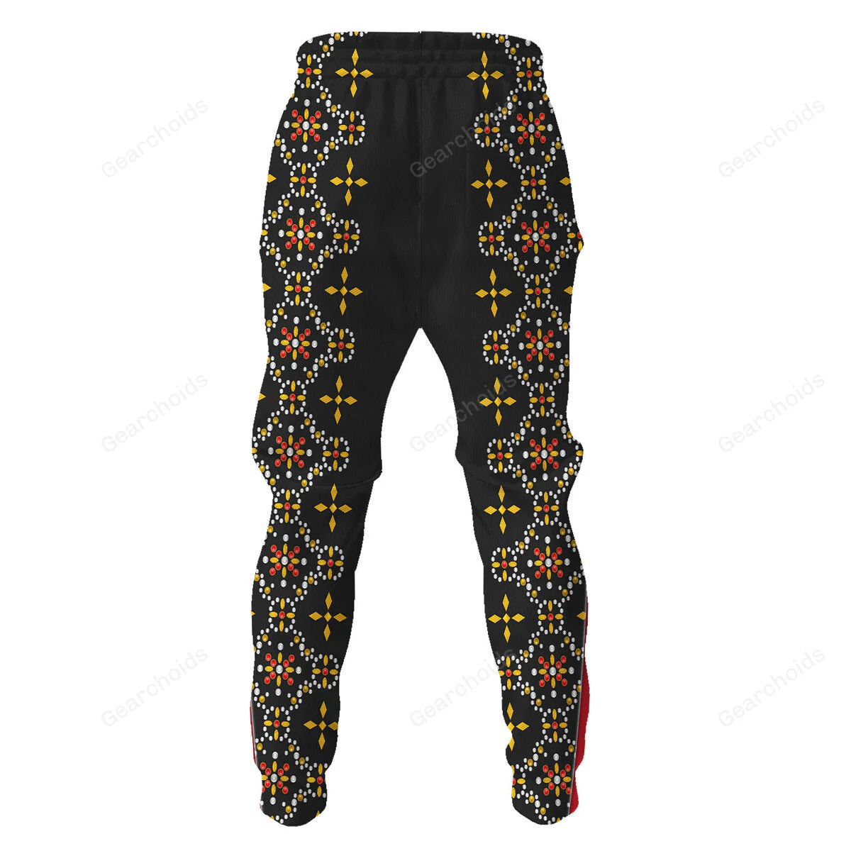 Elvis Black Conquistador Costume Black  - Costume Cosplay Hoodie Sweatshirt Sweatpants CSELV015 - Image 8