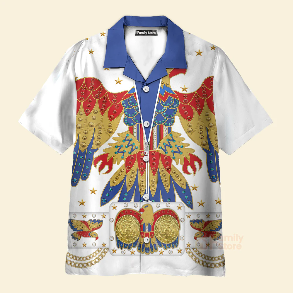 Elvis EAGLE Costume - Hawaiian Shirt CSELV007