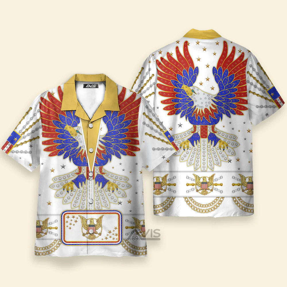Elvis New Generation Eagle - Costume Cosplay Hoodie Sweatshirt Sweatpants CSELV030 - Image 13