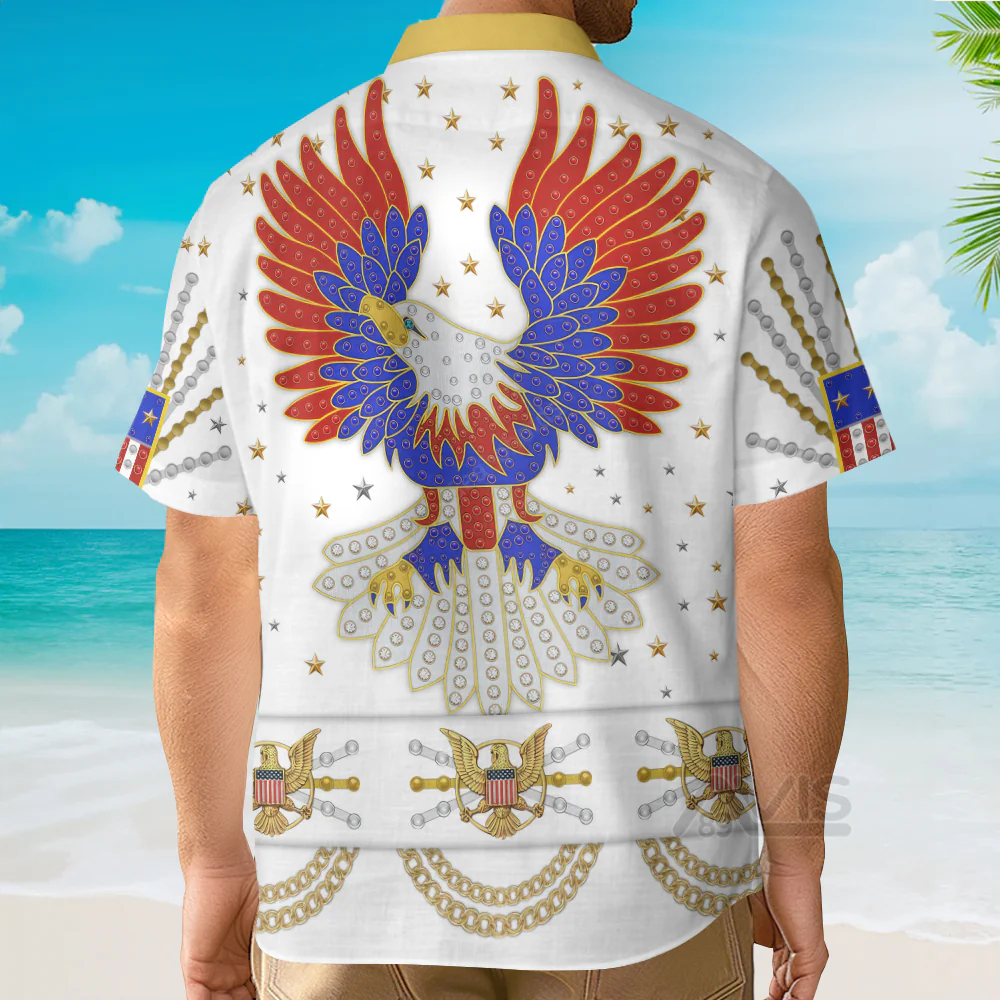 Elvis New Generation Eagle - Costume Cosplay Hoodie Sweatshirt Sweatpants CSELV030 - Image 14