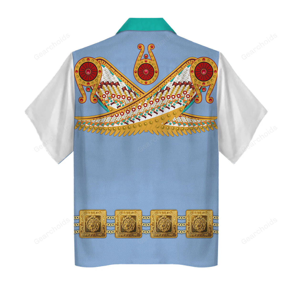 Elvis Prehistoric Bird Outfit - Costume Cosplay Hawaiian Shirt CSELV031 - Image 2