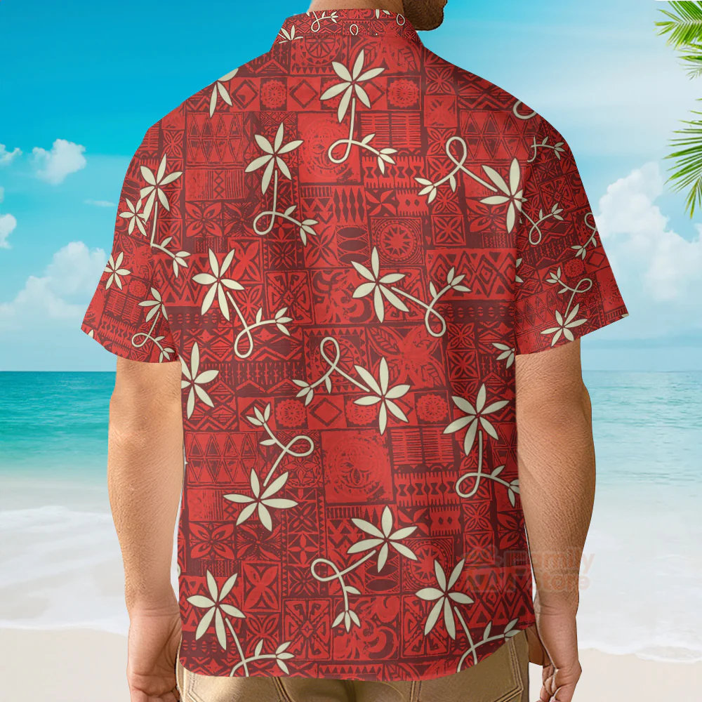 Elvis Presley Blue Summer Hawaiian Shirts Aloha - KLZ1071941Lb - Image 4