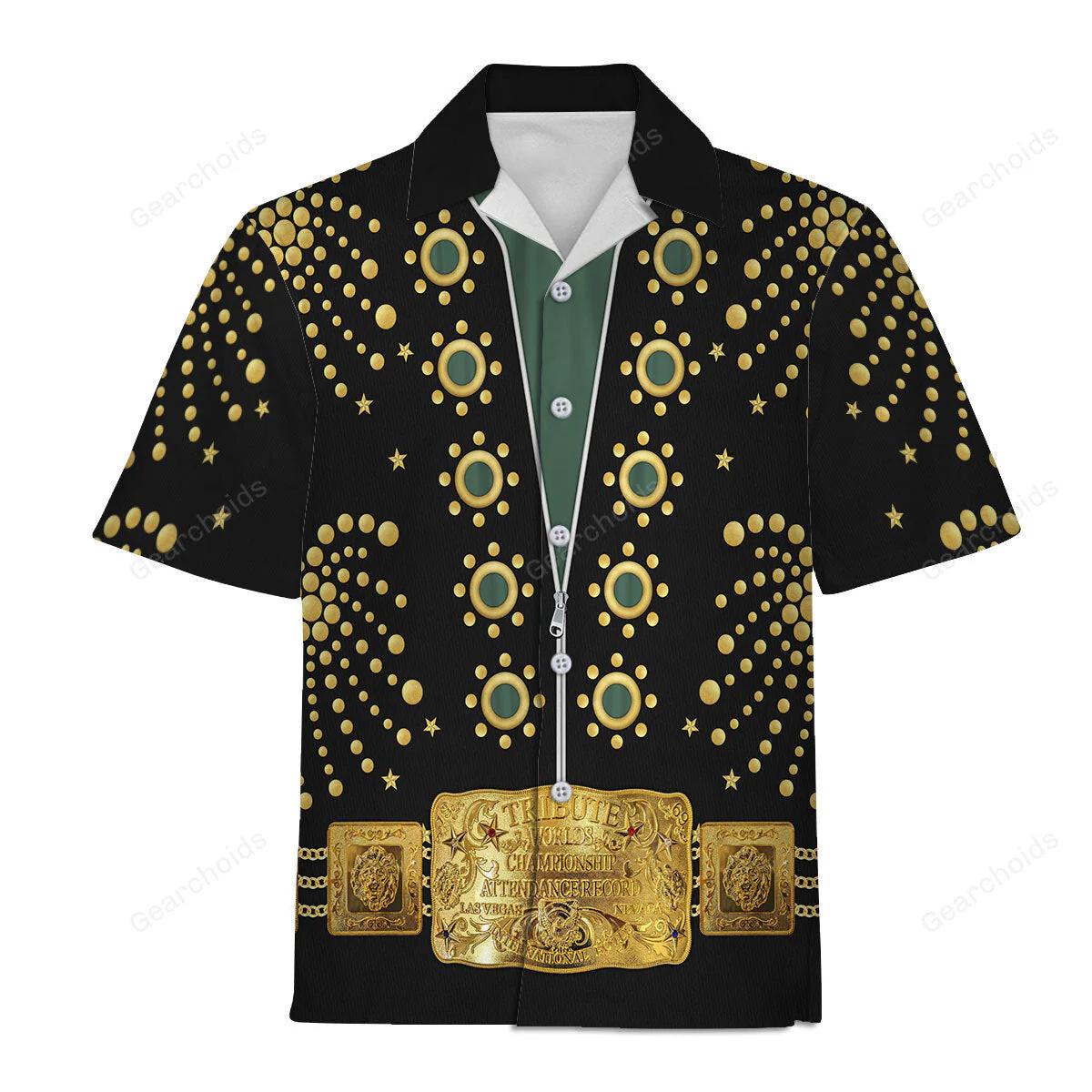 Elvis Presley The Fireworks Black - Costume Cosplay Hoodie Sweatshirt Sweatpants CSELV020 - Image 6