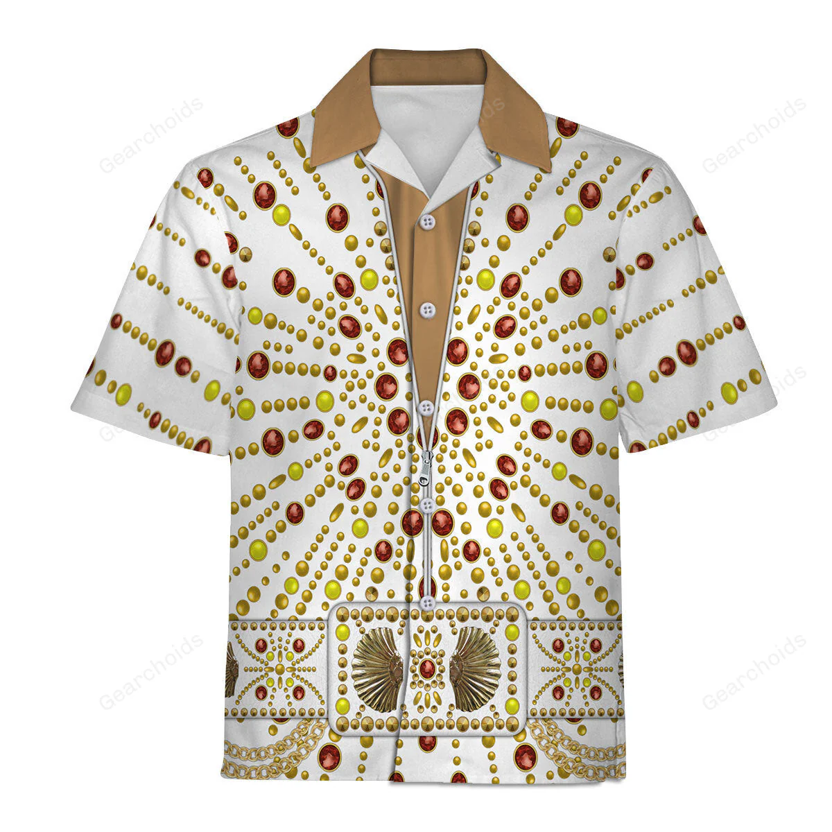 Elvis Sunburst - Costume Cosplay Hoodie Sweatshirt Sweatpants CSELV040 - Image 9