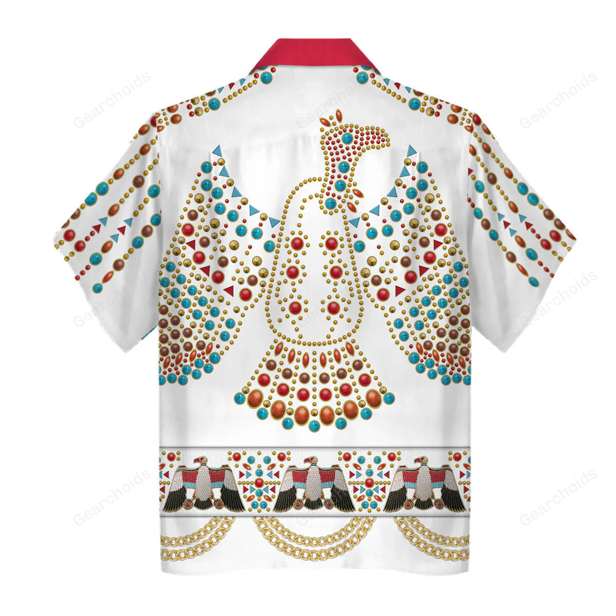 Elvis Thunderbird - Costume Cosplay Hawaiian Shirt CSELV009 - Image 2