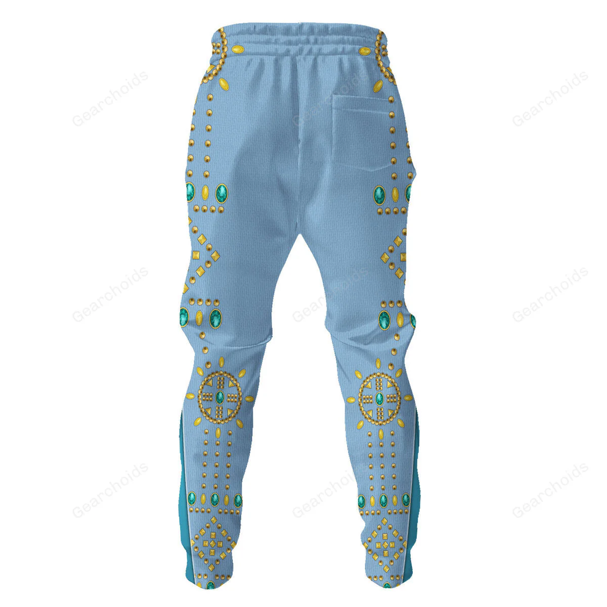 Elvis Tiffany Blue - Costume Cosplay Hoodie Sweatshirt Sweatpants CSELV022 - Image 8