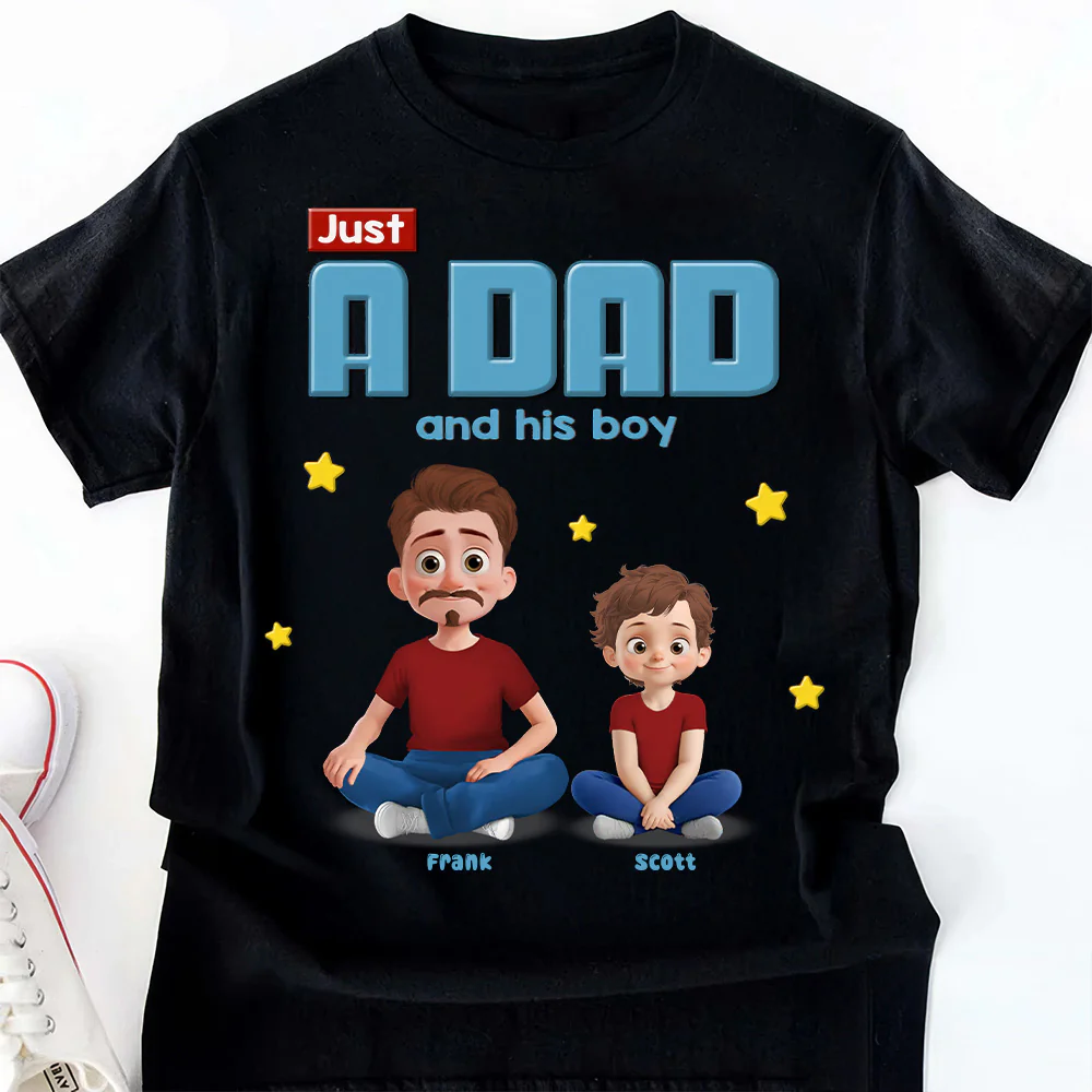 Every Adventure Starts With Dad - Personalized Shirt - Gift For Dad, Father's Day | GR25 NA94 - Image 4