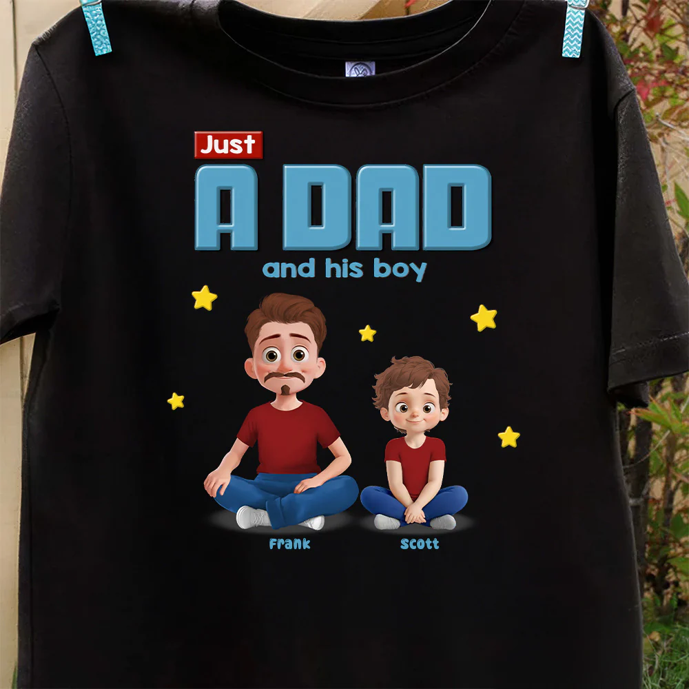 Every Adventure Starts With Dad - Personalized Shirt - Gift For Dad, Father's Day | GR25 NA94 - Image 6