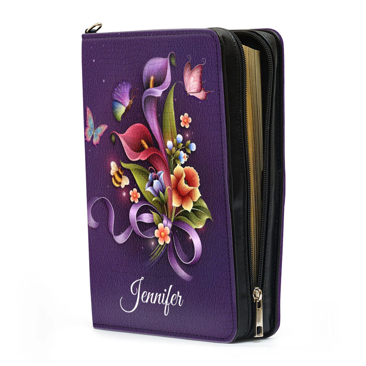 Everyone Who Loves Has Heen Born Of God And Knows God - Scripture Gifts For Women Of God - Personalized Bible Covers - AT4081422 - Image 4