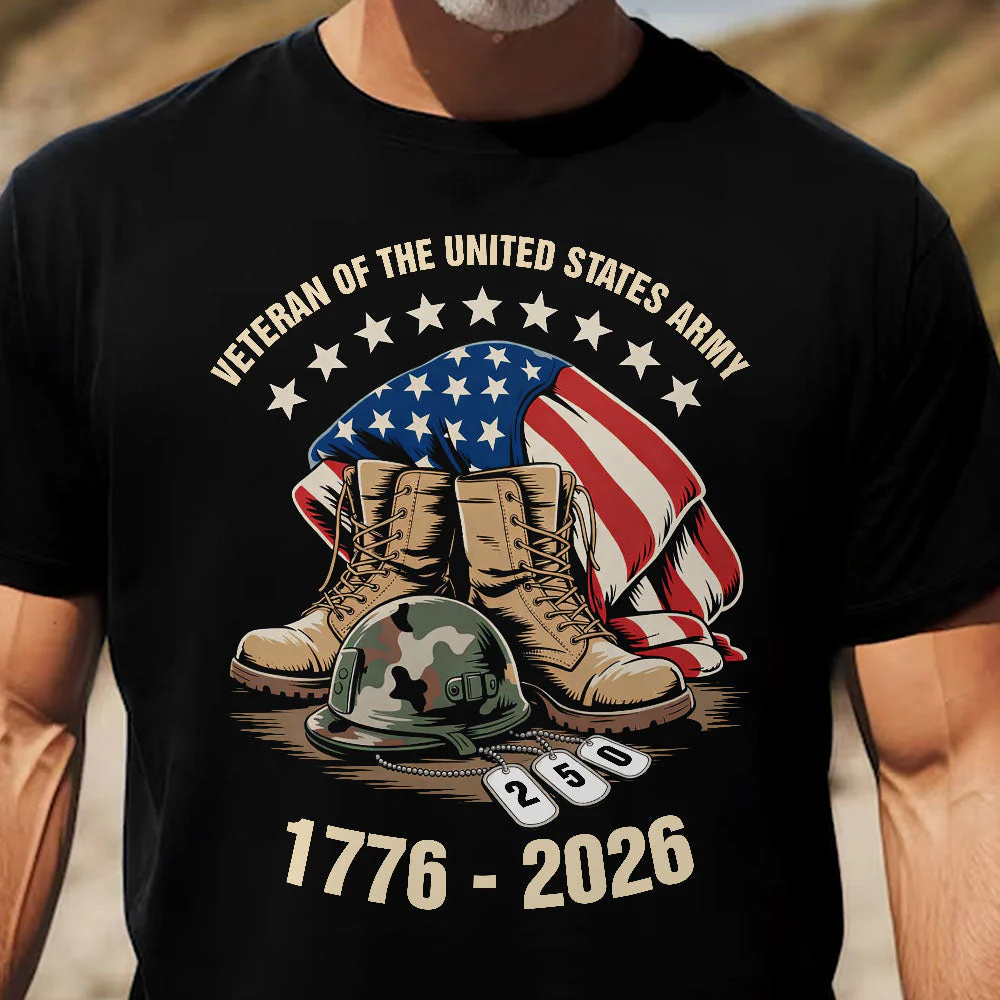 Faith Freedom 250 Years Shirt - Gift For Patriotic, Veteran | HN02 - Image 2