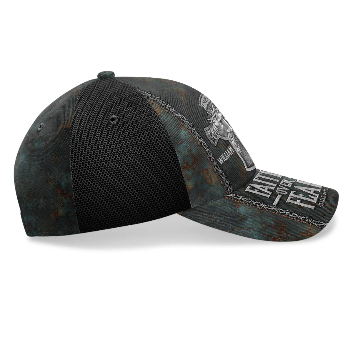 Faith Over Fear - Personalized Classic Cap HL128 - Image 4