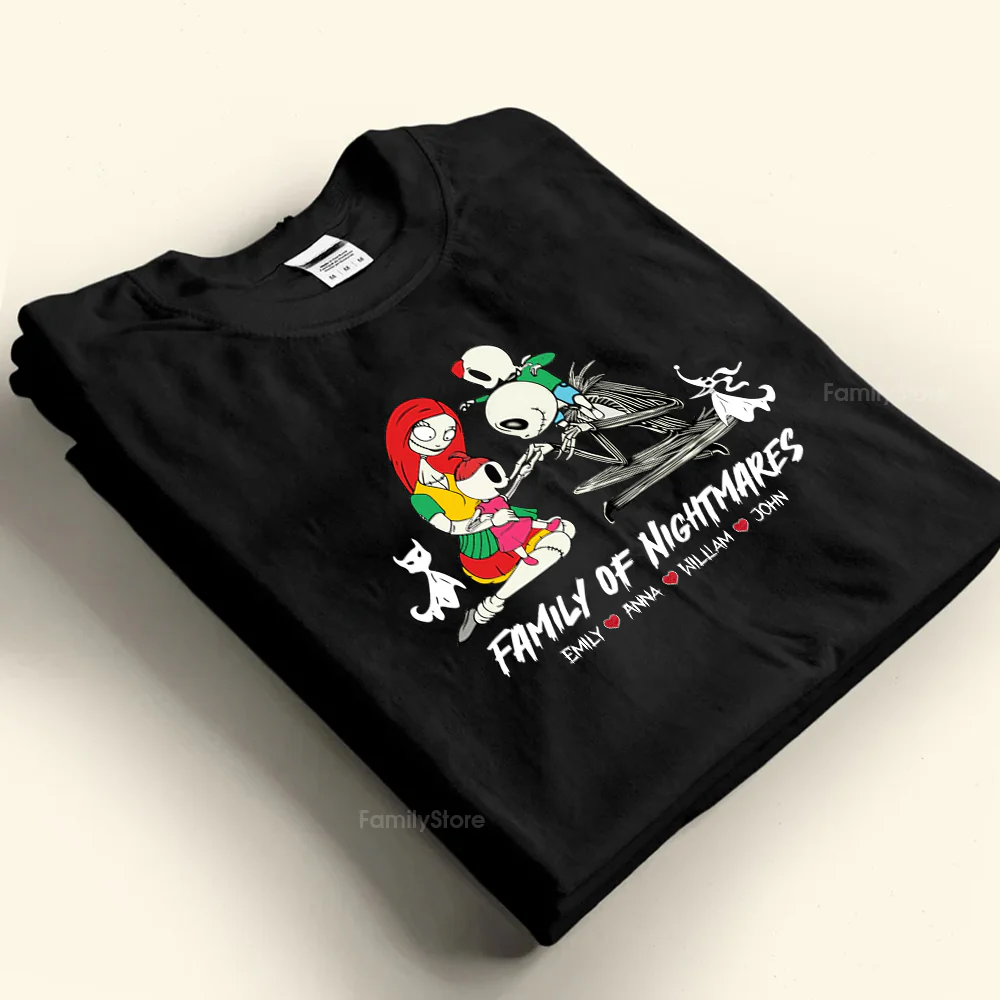 Family Of Nightmare We're Coming - Gift For Family Members - Personalized Shirt - CL14 NA94 - Image 3