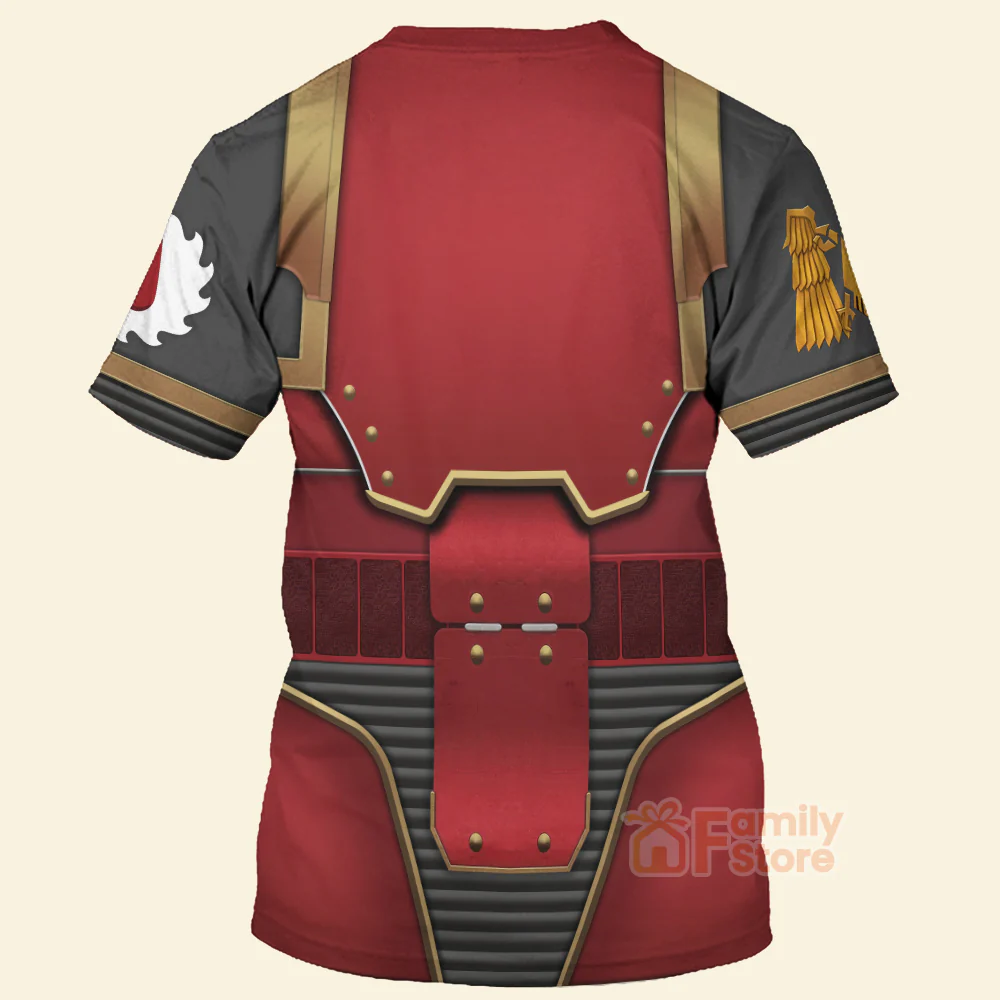 Flesh Tearers In Mark III Power Armor Costume Cosplay - 3D Tshirt CSWRH168 - Image 3